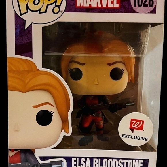New In Box Marvel #1028 Elsa Bloodstone Bobble Head Walgreens Exclusive new - Picture 7 of 12